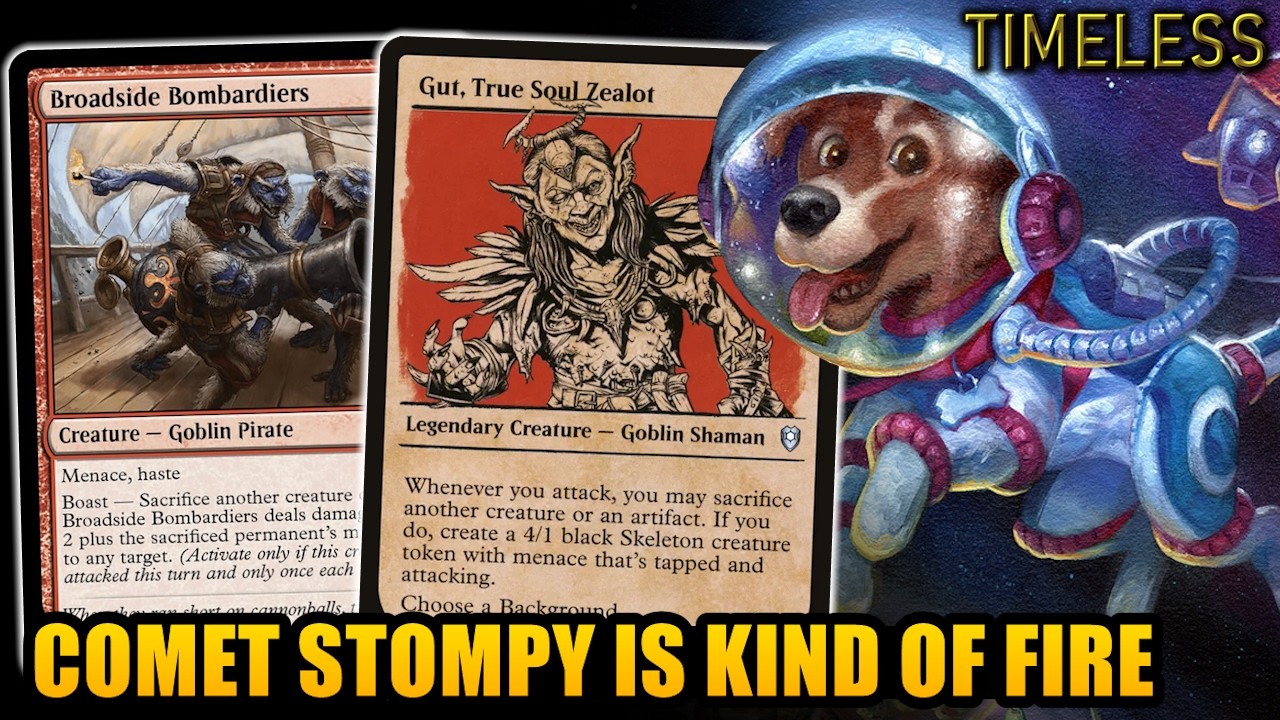This Energy Deck Is NOT Really Energy | Comet Stompy | Timeless BO3 | MTG Arena