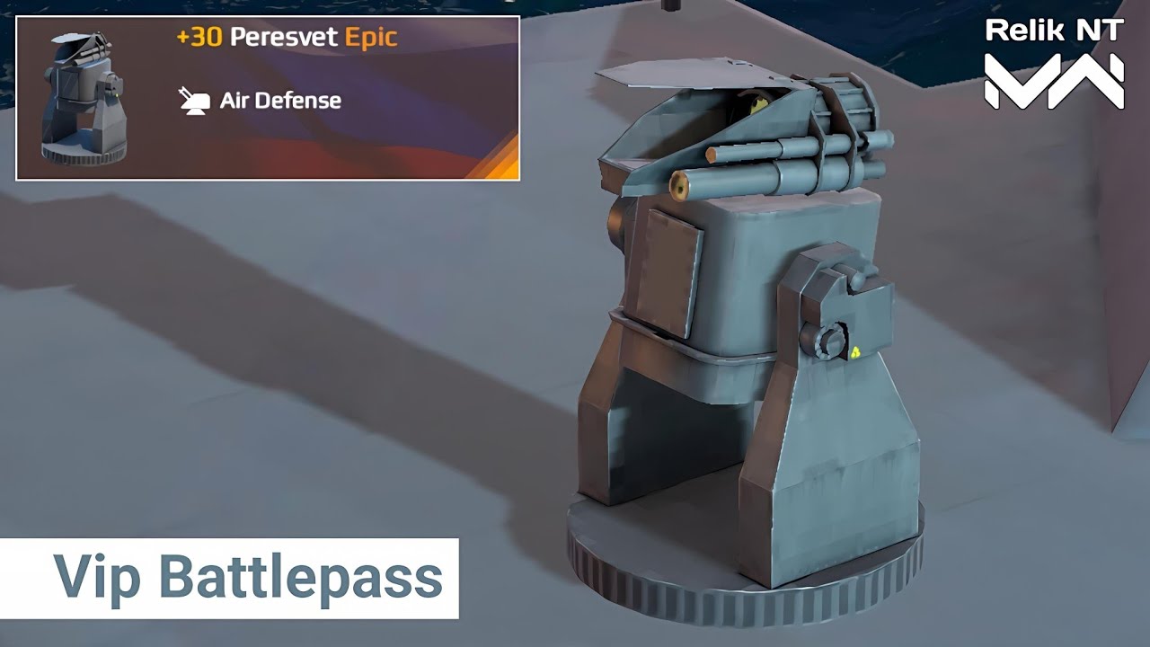 Peresvet - Vip Battlepass Laser Review And Test - Modern Warships Alpha 