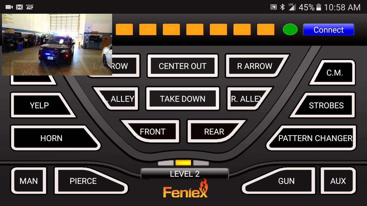 Feniex Bluetooth Module. Remote siren and light activation.