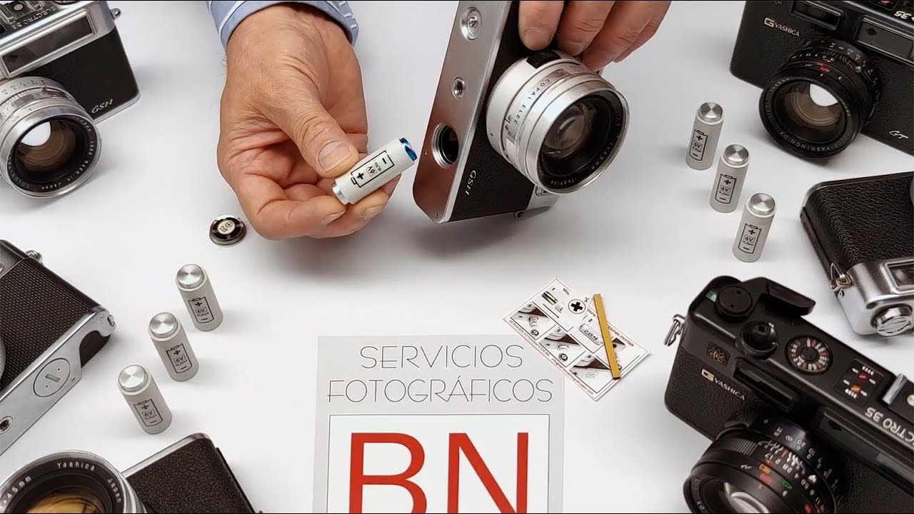 YASHICA Electro 35. Adaptador de batería