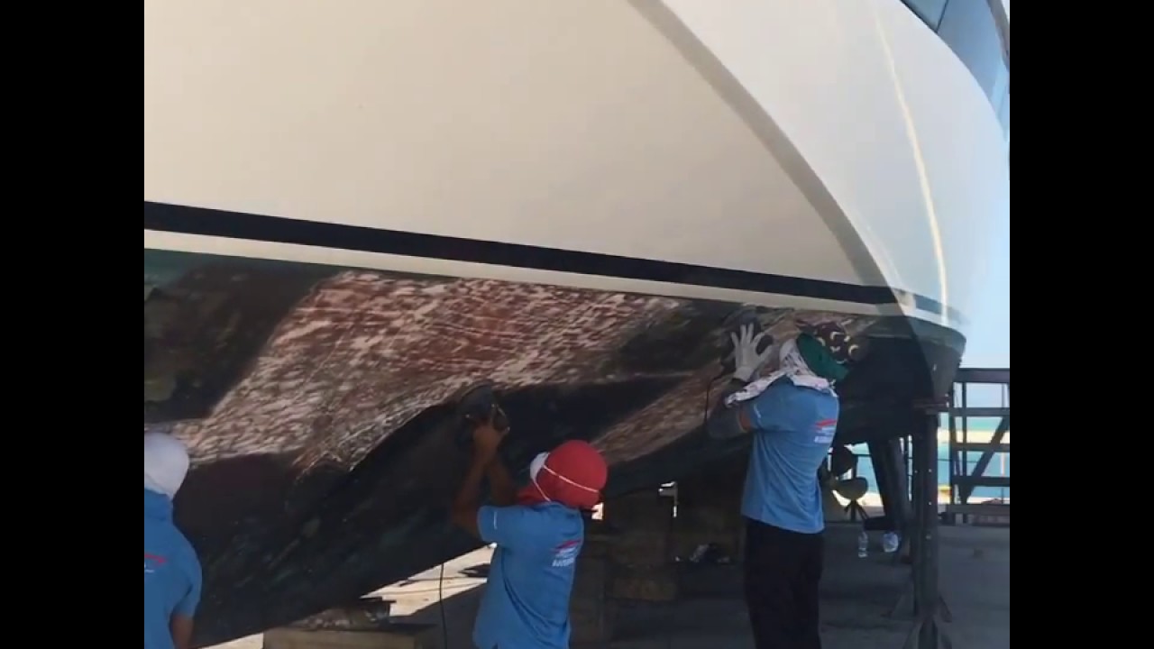 Sanding Method for Antifouling