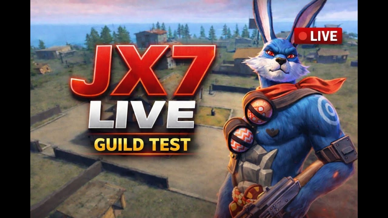 LIVE STREAM OF JX7 live #freefire #fflive #ajjubhai #viral #tranding​