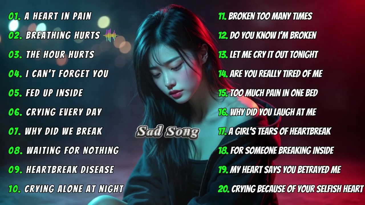Beautiful Love Songs 2026 | Relaxing Sad Songs Playlist💔😭 Sad Music [Nonstop]