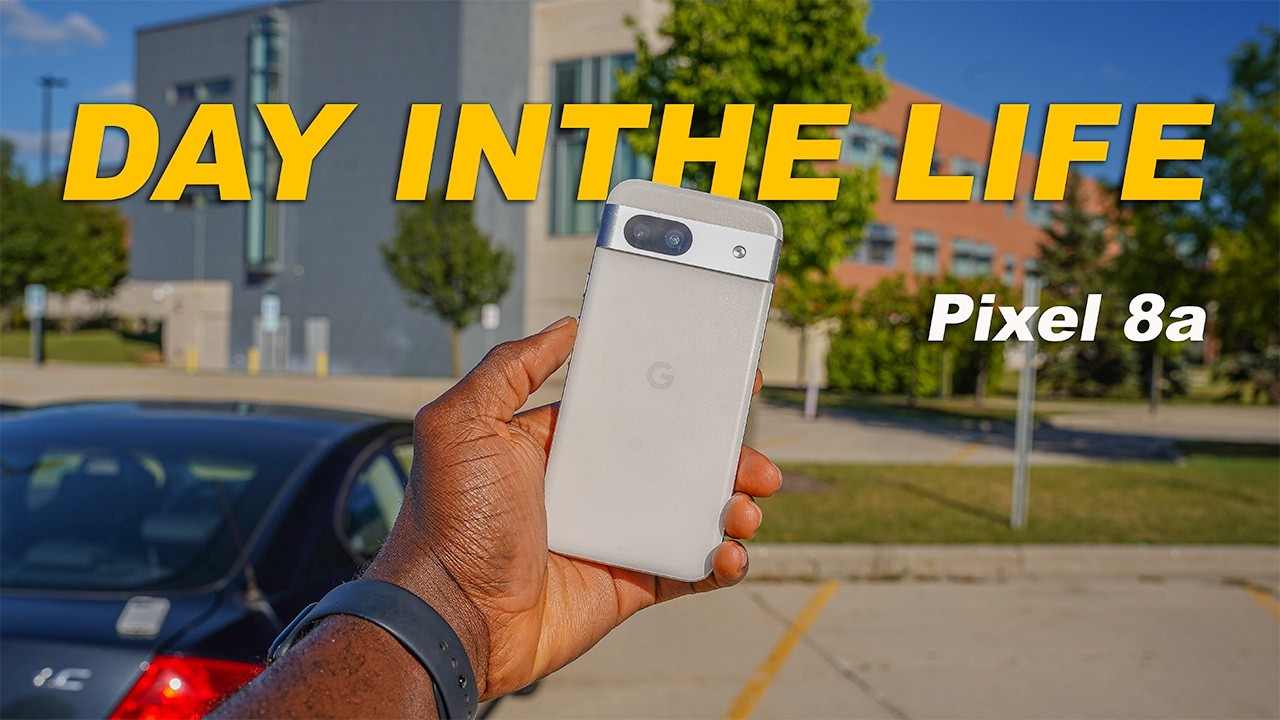 Google Pixel 8a - Real Day In The Life Review (Battery & Camera Test)