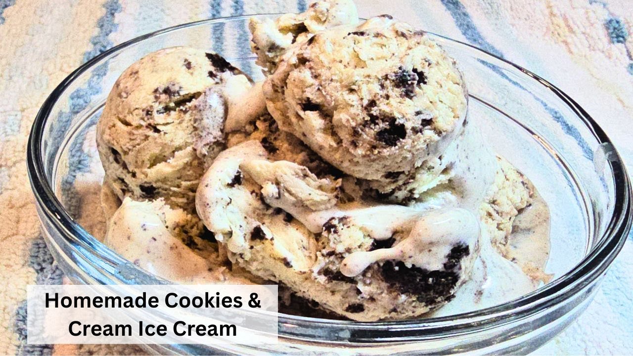 Homemade Cookies & Cream Ice Cream Magic