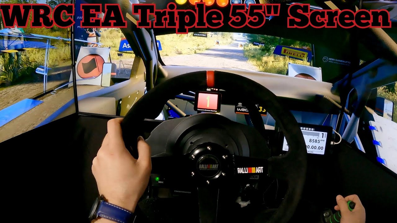 Rally Finland in the NEW WRC 23 is Amazing I Triple 55