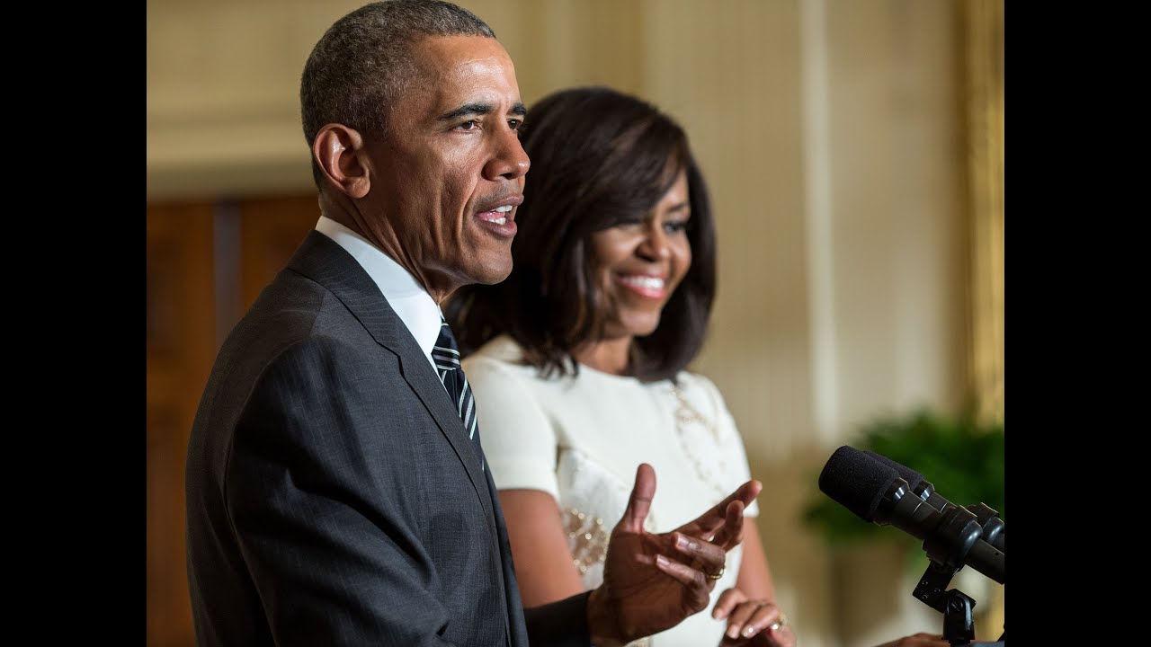 President Obama and First Lady Michelle Obama Host Black History Month Reception