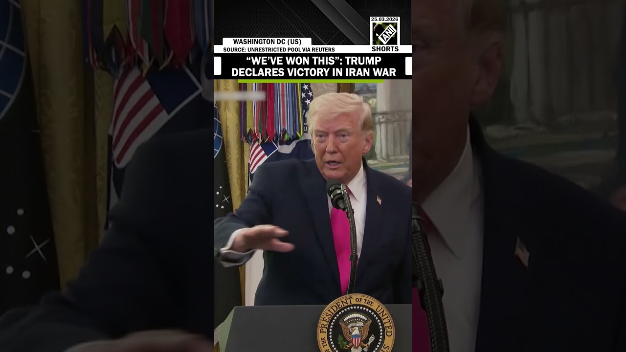 &ldquo;We&rsquo;ve won this, this war has been won &hellip;&rdquo;: U.S. President Trump declares victory in Iran war