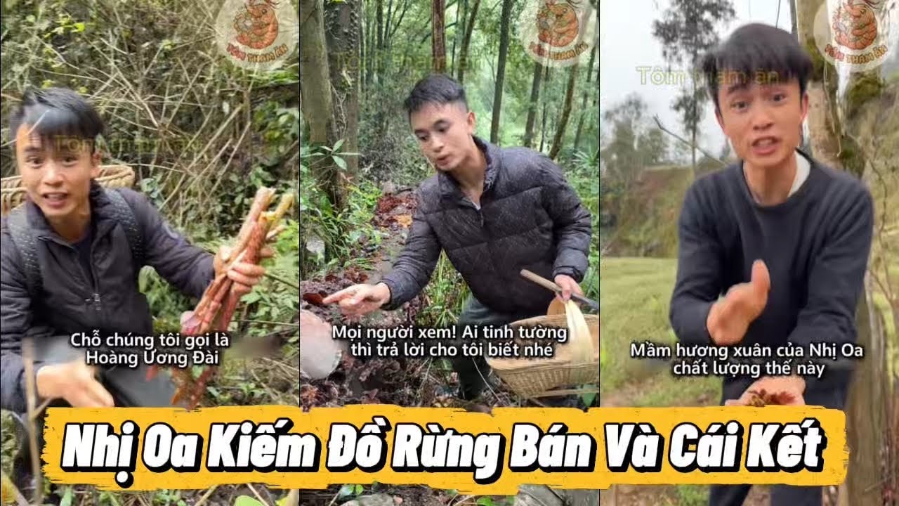 Nhị Oa Kiếm Đồ Rừng Ra Chợ B&aacute;n Đắt Như T&ocirc;m Tươi P1