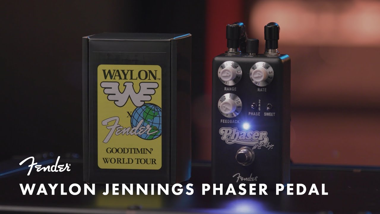 Педаль Waylon Jennings Phaser | Серия Artist Signature | Fender