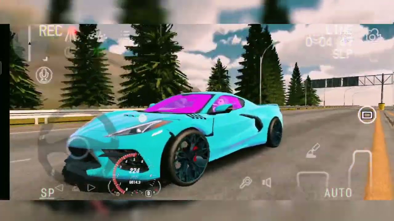 i drive a super car in car parking multiplayer