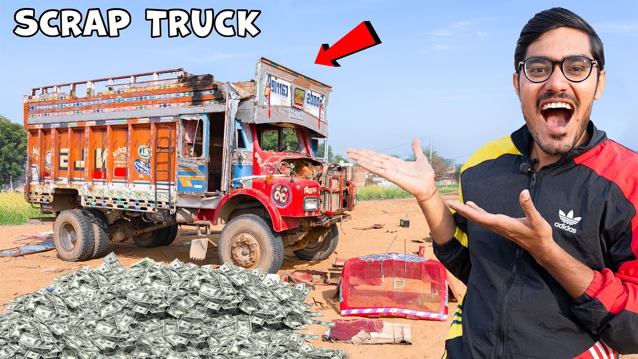 We Made Profit By Cutting a Old Scrap Truck | कितना पैसा मिलेगा?