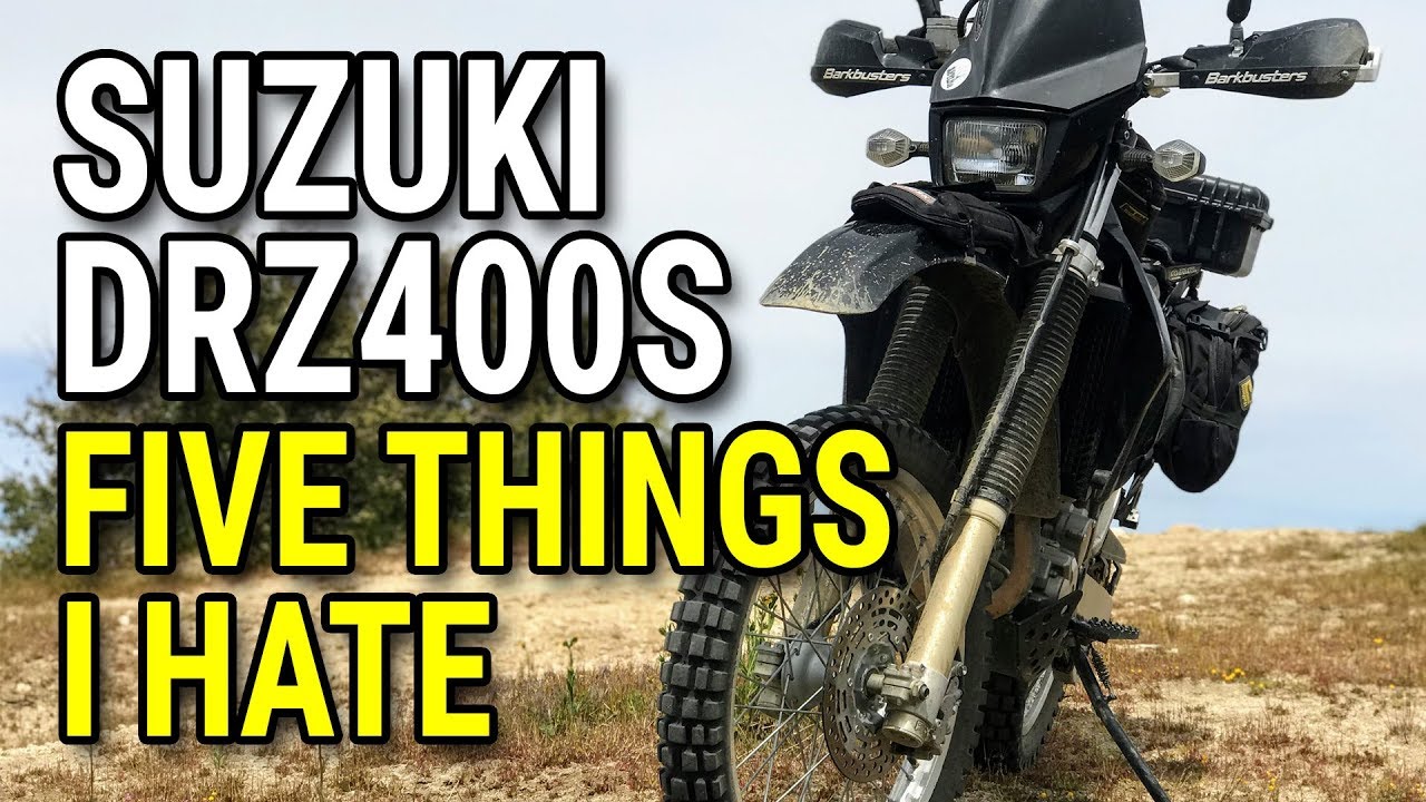 Пять вещей, которые я НЕНАВИЖУ в Suzuki DRZ400S