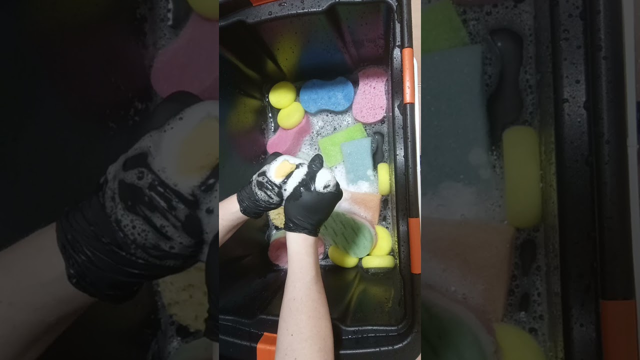 My Small Sponges Making Tons of Foam | Final Part | Relaxing and Satisfying Video