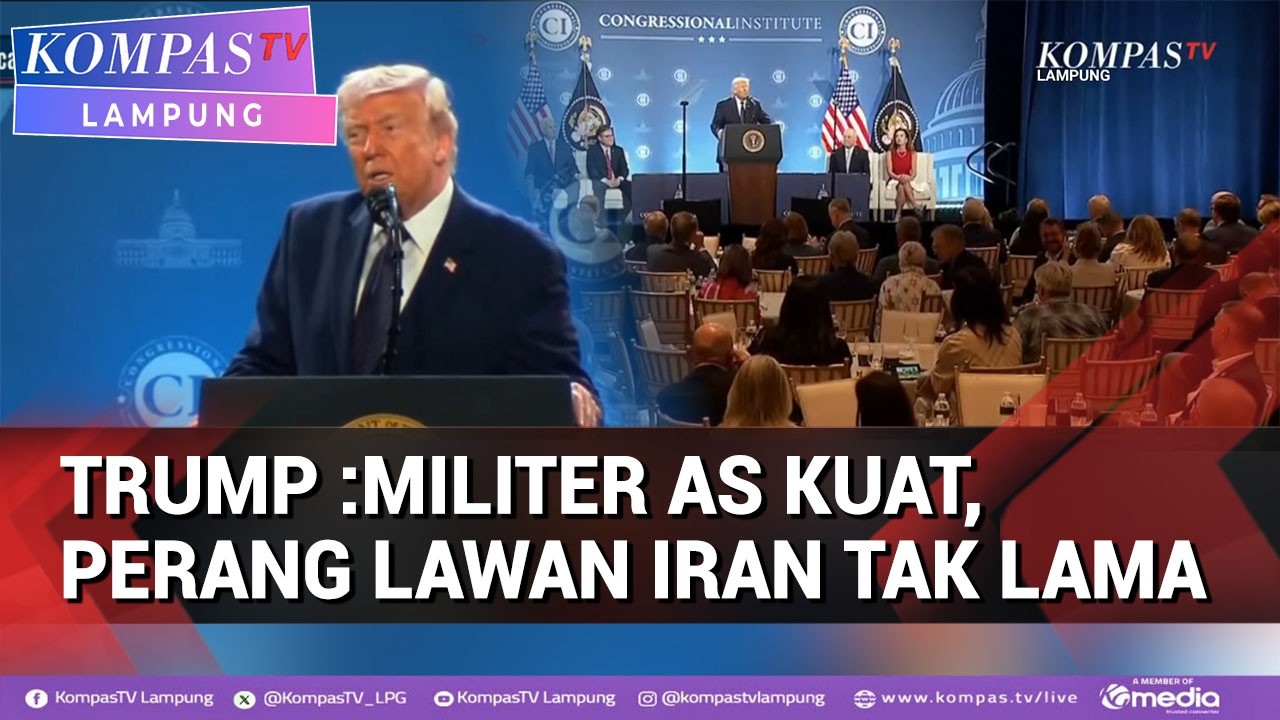 Trump :Militer AS Kuat, Perang Lawan Iran Tak Lama