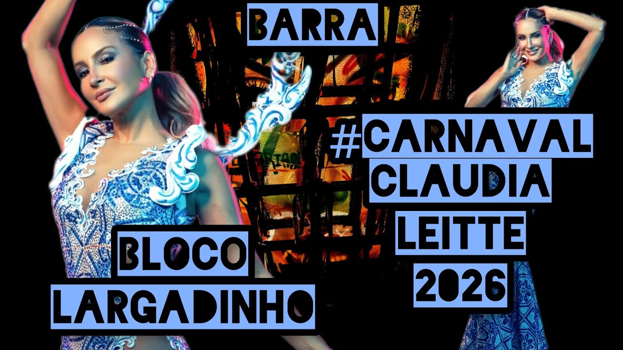 #06.1 CARNAVAL CLAUDIA LEITTE 2026 | LARGADINHO (DOMINGO) | part. Alesson Lima e Belle Daltro