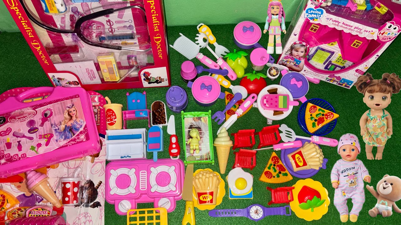 4:2 Minutes Hello kitty Satisfying Kitchen Set Unboxing ASMR VIDEO