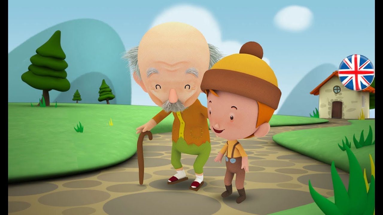 THE GRANDFATHER AND THE GRANDSON -  English fairy tale for kids