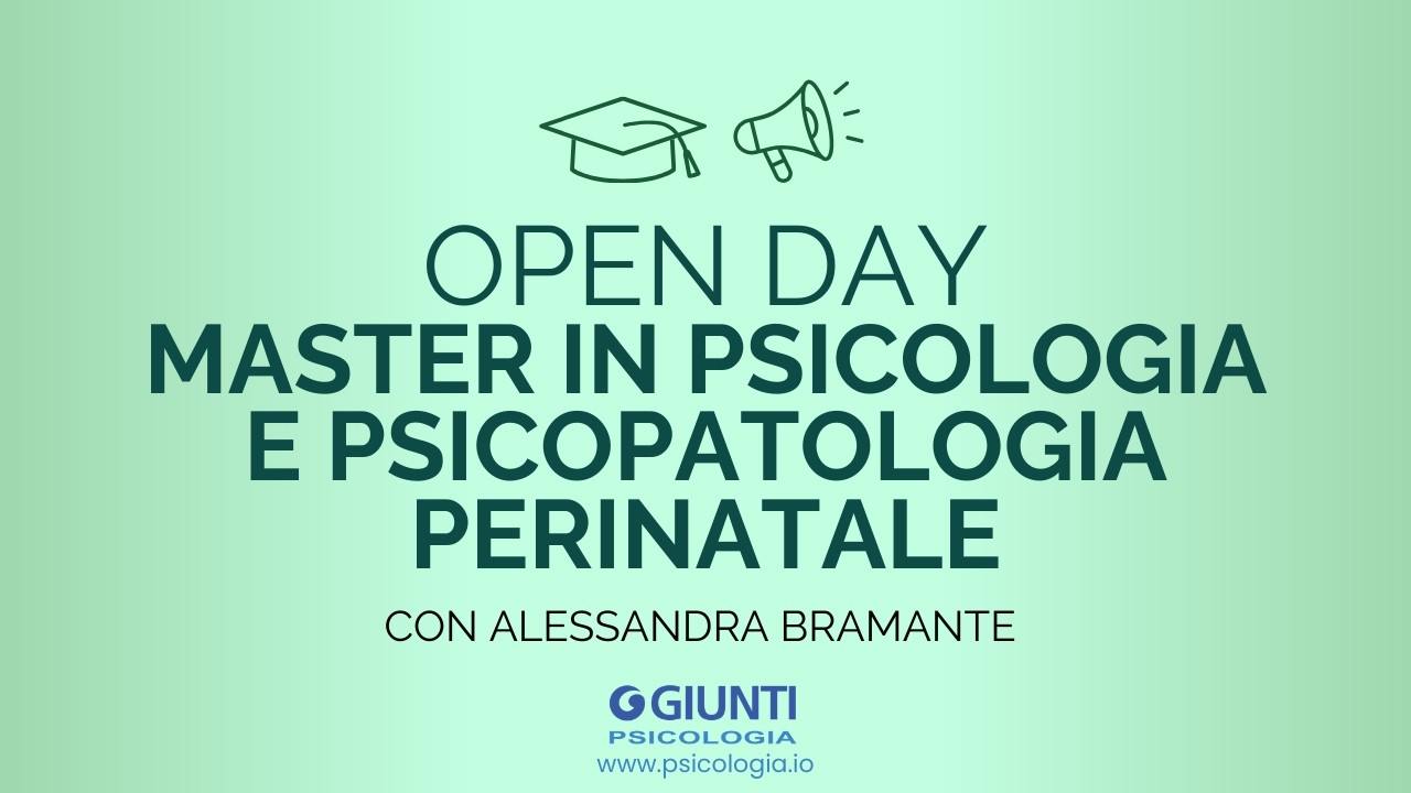Scopri il Master in Psicologia Perinatale di Giunti Psicologia.io!