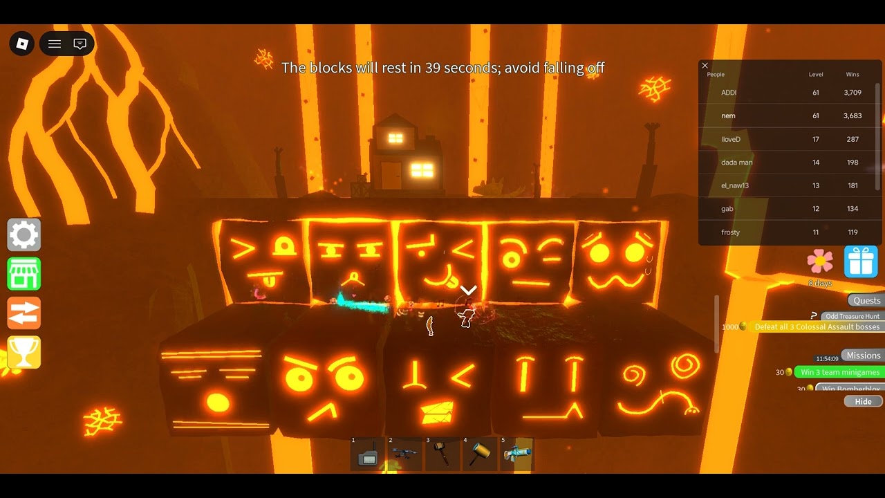 Roblox Epic Minigames | Cliffside Chaos (Magma) ❤️🩷