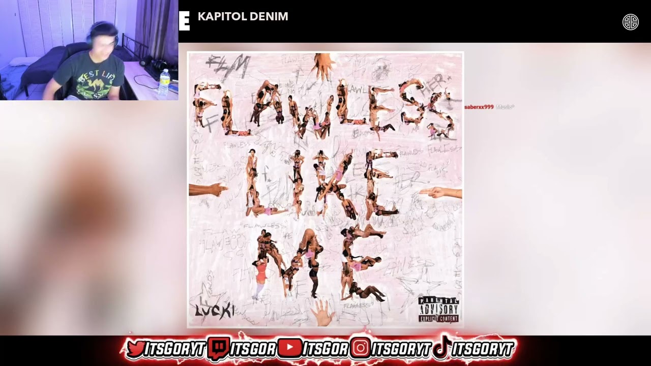 ItsGor REACTS TO LUCKI & Future - KAPITOL DENIM (HARD 🔥😂)
