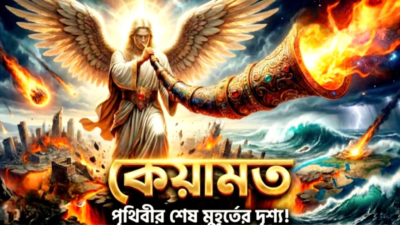 কিয়ামতের ভয়াবহ  || শিঙ্গায় প্রথম ফুঁক পড়লে কেমন হবে পৃথিবীর অবস্থা || কি ঘটবে সেই ভয়ংকর মুহূর্তে