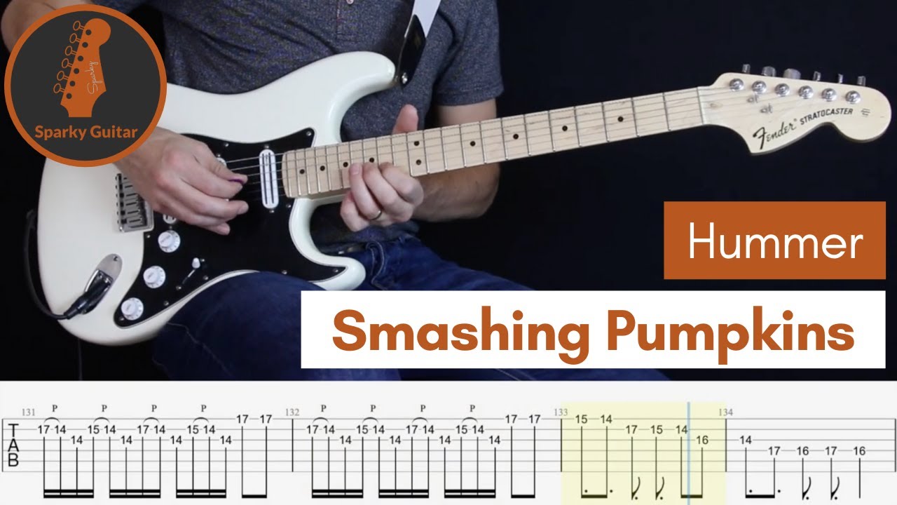 Hummer - Smashing Pumpkins - Learn to play! (Guitar Cover & Tab)
