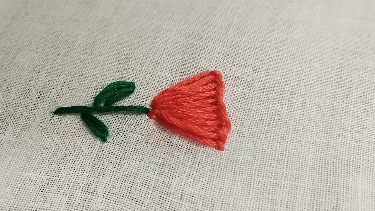 Watching my garden grow, one stitch at a time. 🌸
