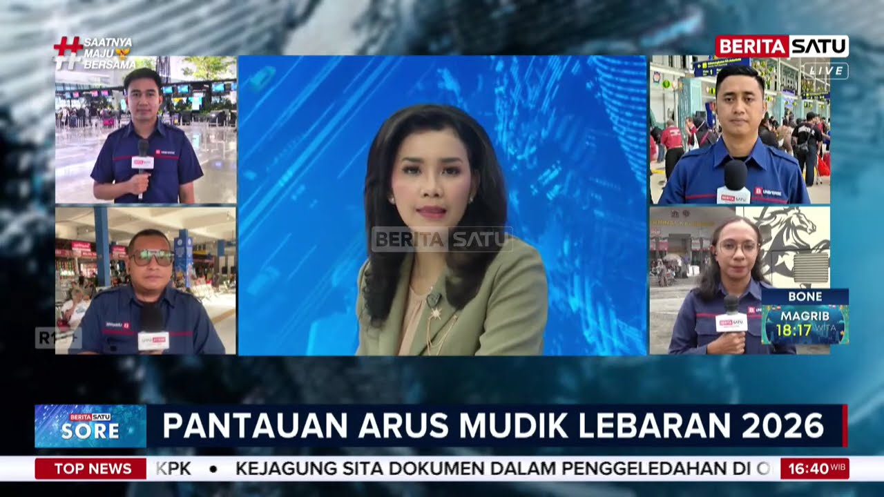 Pantauan Mudik: Stasiun Pasar Senen, Bandara Soetta, Kampung Rambutan, dan Kalideres #Beritasatu