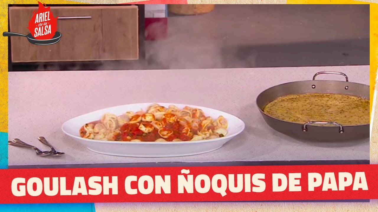 Goulash - Arepas de Reina - Scons de Crema | ARIEL EN SU SALSA