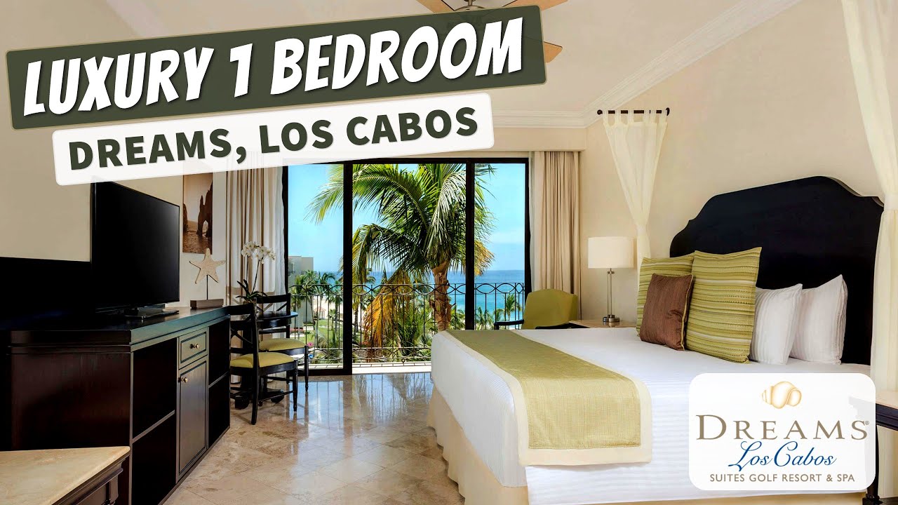 Luxury One Bedroom Suite | Dreams Los Cabos | Full Walkthrough Tour & Review | 4K