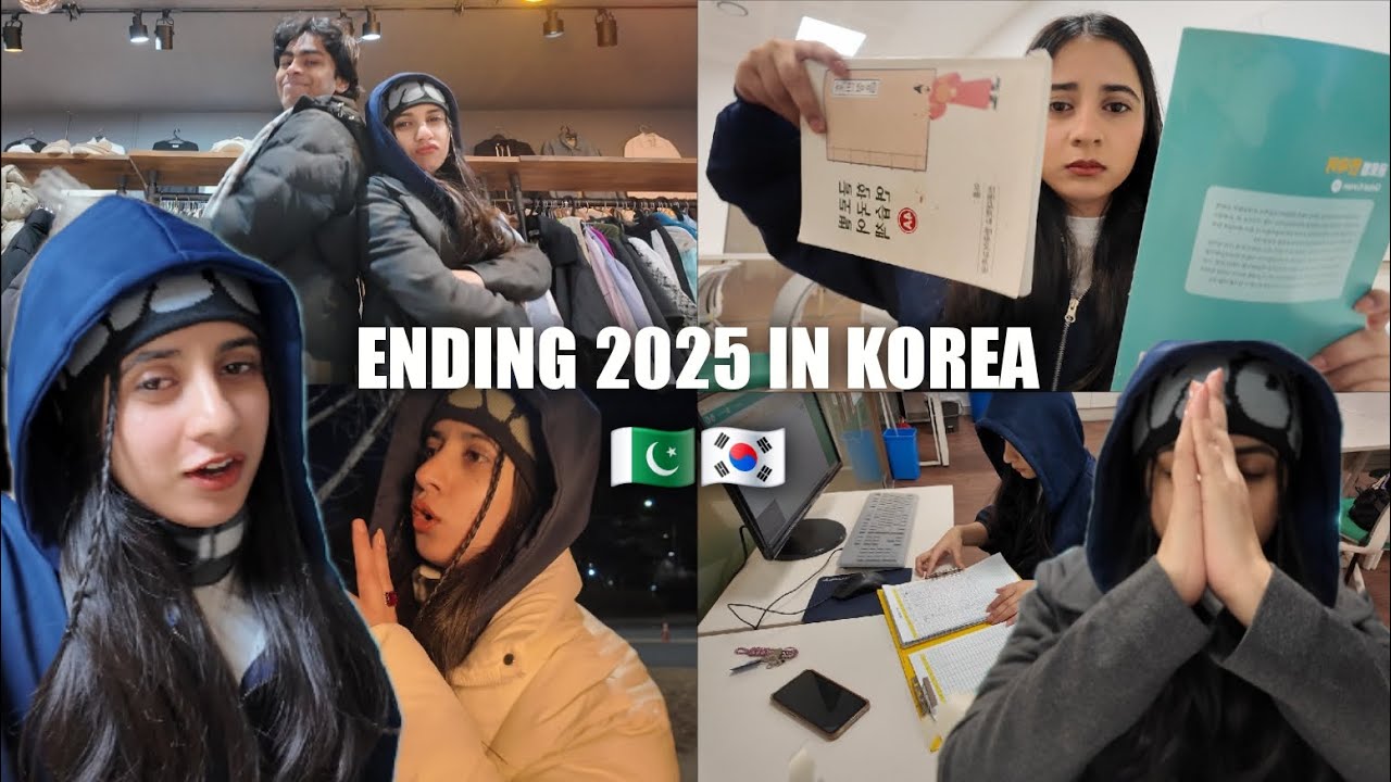 🇵🇰🇰🇷 ENDING MY FIRST YEAR #2025 IN KOREA |  A DAY IN LIFE OF A PAKISTANI STUDENT IN KOREA