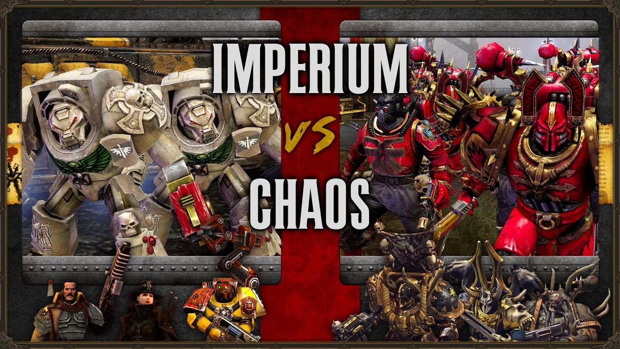 Warhammer 40,000: Dawn of War 2 - Faction Wars 2026 | Imperium of Man vs Chaos