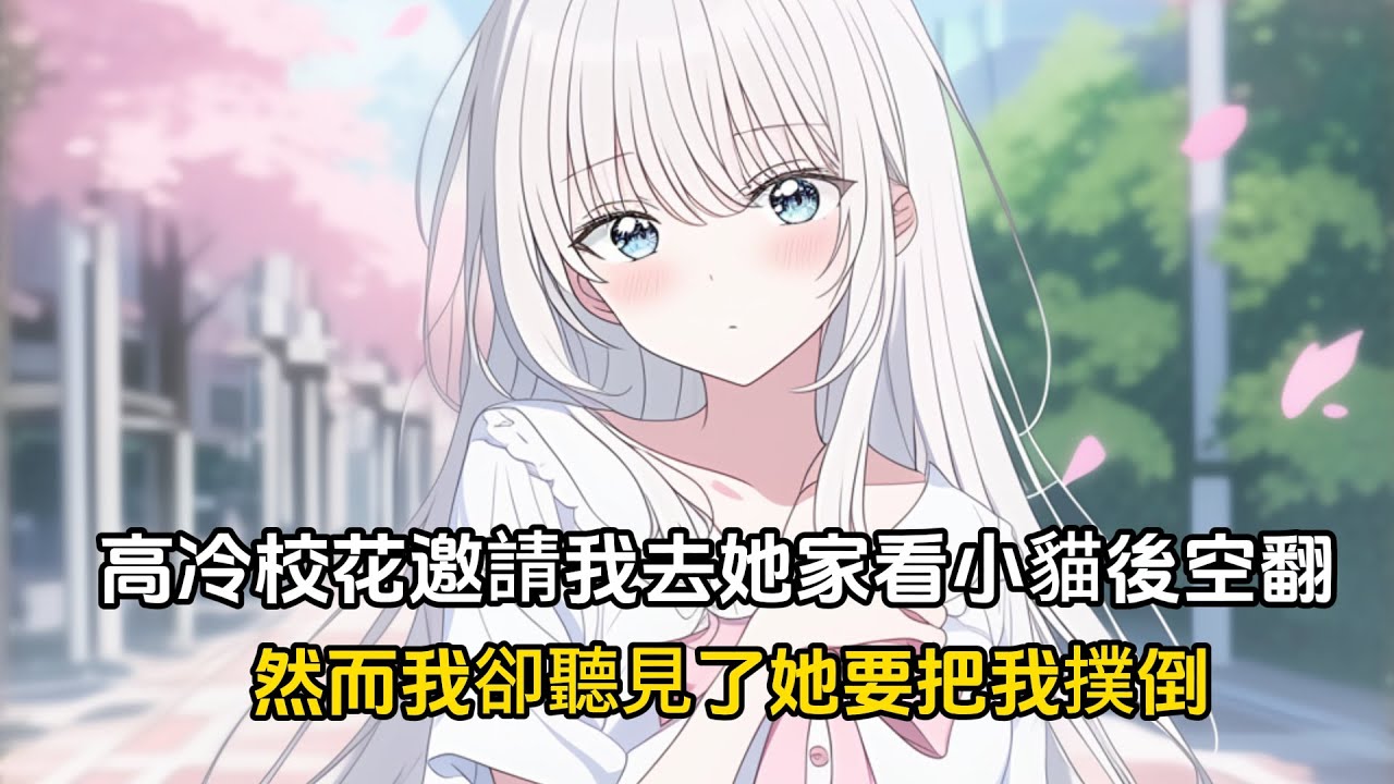 鄰家高冷校花邀請我去她家看小貓後空翻，然而我卻聽見了她的心聲，高冷校花竟是個戀愛腦，天天想著把我撲倒#戀愛 #二次元 #漫畫