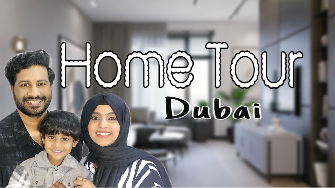 ദുബായിലെ ഞങ്ങളുടെ Flat 🏠 1BHK Apartment In Dubai | Our Home Tour