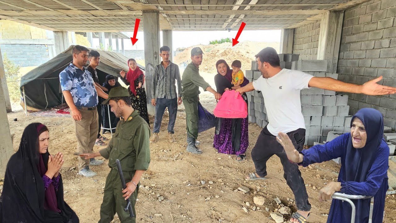 Anger to Revenge: The arrivaloftheevilbridebythe police and the distress of Hamid and his stepmother