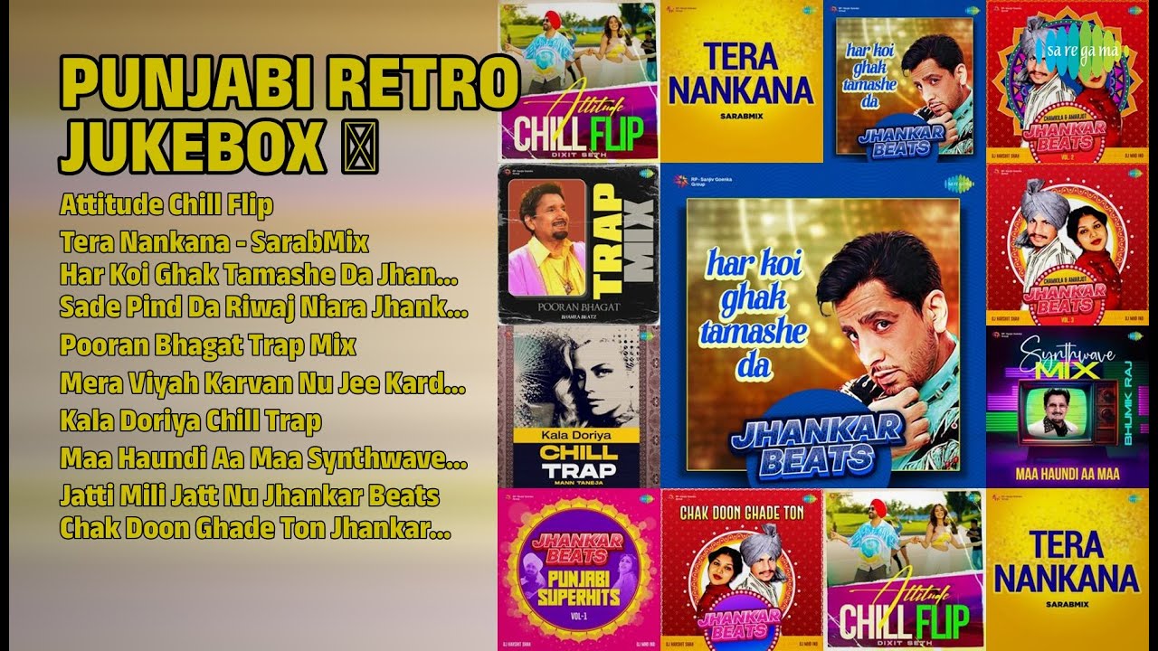 Retro Beats Jukebox | Dixit Seth Songs | Attitude Chill Flip | Tera Nankana  SarabMix