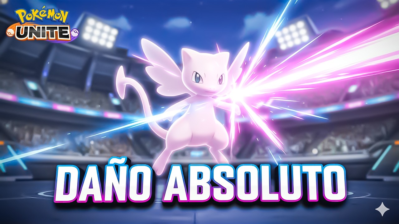 Mew Pokémon Unite: Las 5 HABILIDADES CLAVE para arrasar en el campo de batalla.