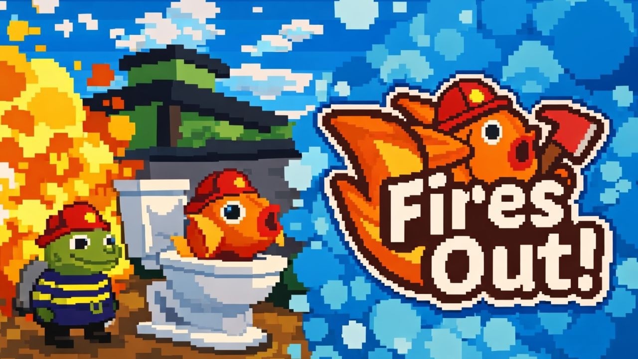 [1] Пожарные будни пошли не по плану в FiresOut!