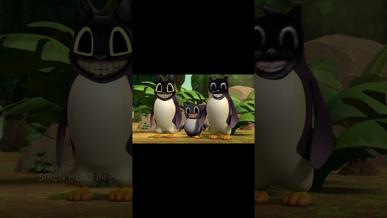 BABY CARTOON CAT [SIREN HEAD VS CARTOON CAT ] [Animation parody] #SHORT