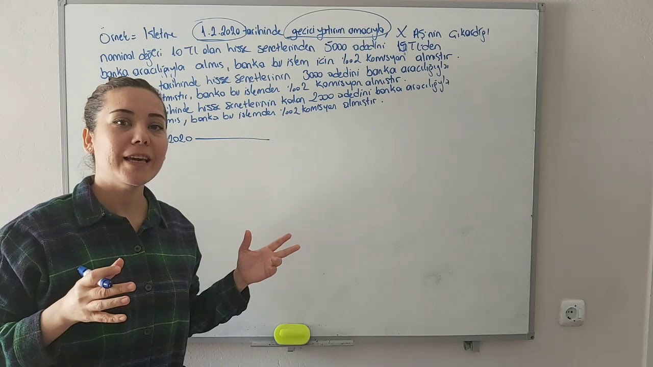 Menkul kıymetler -1