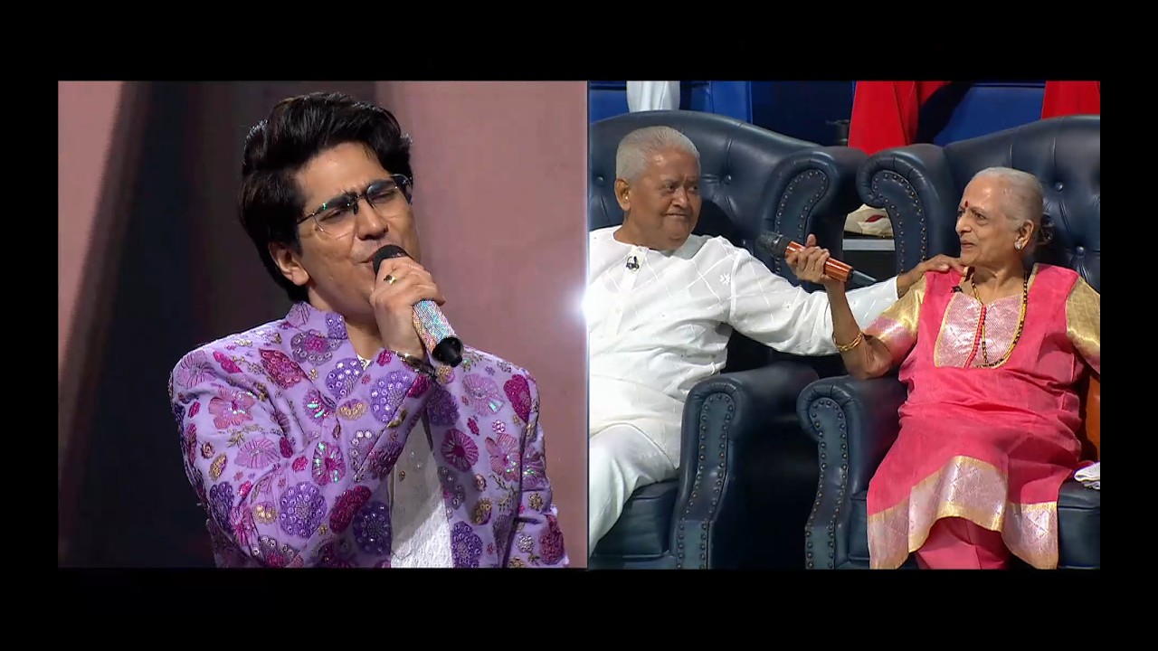 Mere dil me aaj kya hai Tanishk Shukla performed on request of Sh. Pyarelal his favorite song