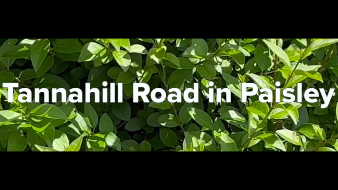 A tour of Tannahill Estate | Paisley