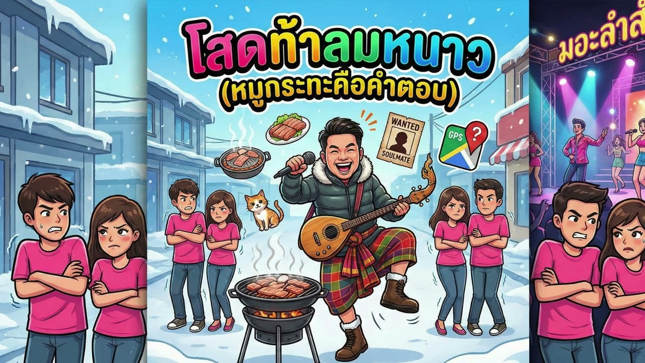 โสดท้าลมหนาว official audio