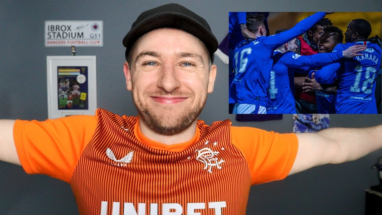 LIVINGSTON 0 RANGERS 1 REACTION! SWEET CAROLINEEEEEEEEE