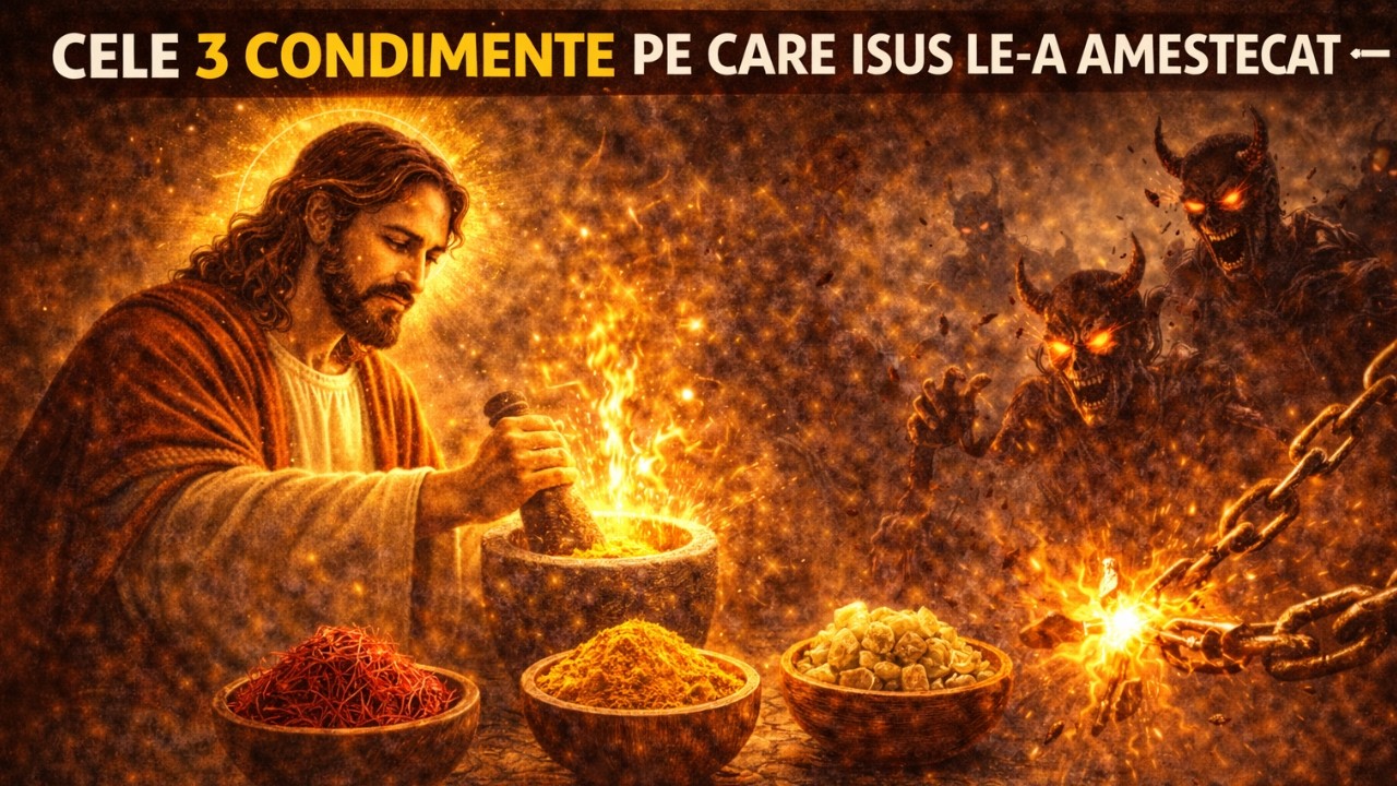 Cele 3 condimente pe care Isus le-a amestecat — Arhonții nu suportă această frecvență