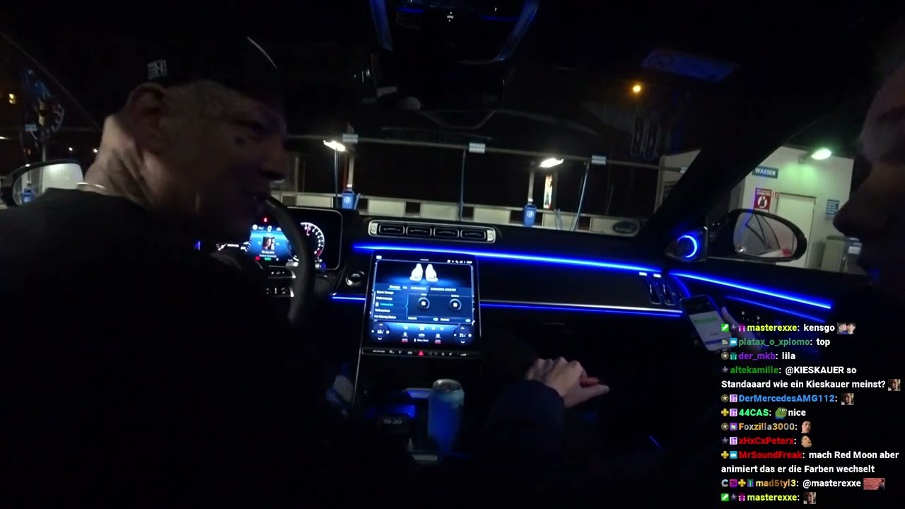 25.01.2024 - Night-Tour durch Hamburg mit 280k S63 AMG