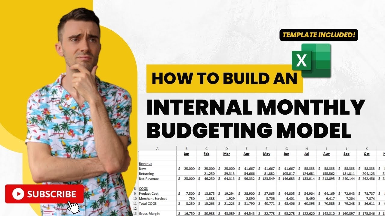 Monthly Budgeting & Forecasting Model [Template Included]
