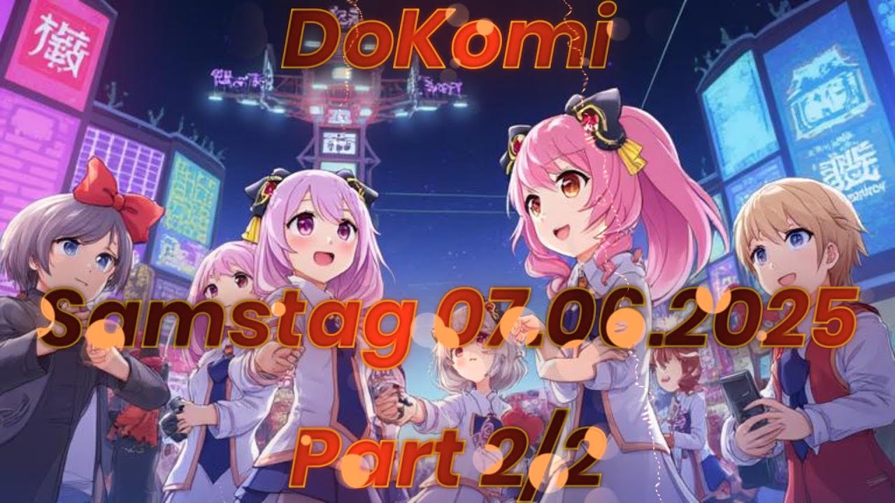 DoKomi Anime, Manga, Cosplay, Japan-Expo Convention in Düsseldorf 2025 Part 2/2