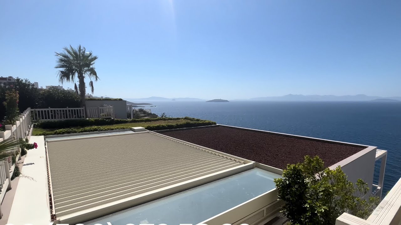 İlk Defa Denize Sıfır Plajlı Bu Projede İkinci El Çıktı 😱 Bodrum Satılık Rezidans 4+1 Geniş Büyük